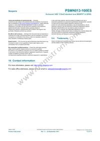 PSMN013-100ES Datasheet Page 13