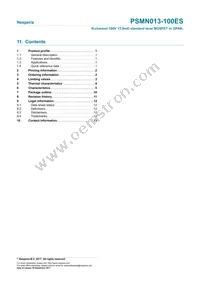 PSMN013-100ES Datasheet Page 14