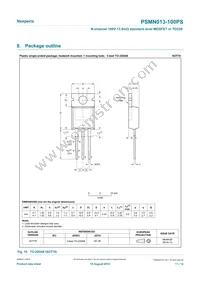 PSMN013-100PS Datasheet Page 11