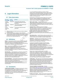 PSMN013-100PS Datasheet Page 12
