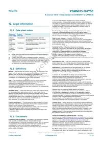 PSMN013-100YSEX Datasheet Page 11