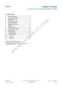 PSMN013-100YSEX Datasheet Page 13