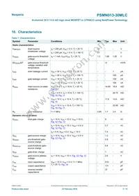 PSMN013-30MLC Datasheet Page 5