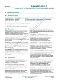 PSMN013-30YLC Datasheet Page 13