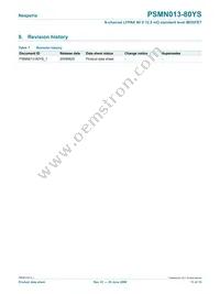 PSMN013-80YS Datasheet Page 11