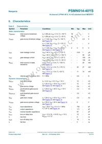 PSMN014-40YS Datasheet Page 6