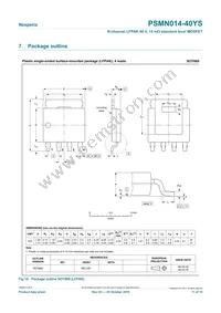 PSMN014-40YS Datasheet Page 11