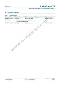 PSMN014-40YS Datasheet Page 12