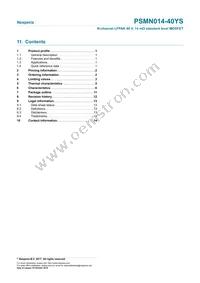PSMN014-40YS Datasheet Page 15