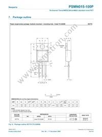 PSMN015-100P Datasheet Page 9