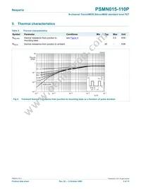 PSMN015-110P Datasheet Page 5