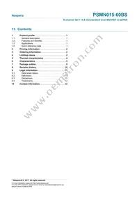 PSMN015-60BS Datasheet Page 13