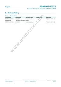 PSMN016-100YS Datasheet Page 12