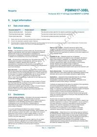 PSMN017-30BL Datasheet Page 12
