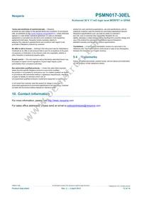 PSMN017-30EL Datasheet Page 13