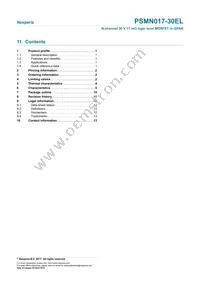 PSMN017-30EL Datasheet Page 14