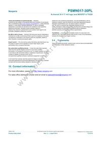 PSMN017-30PL Datasheet Page 13