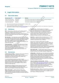PSMN017-60YS Datasheet Page 13