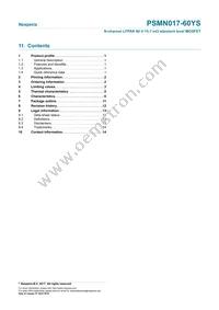 PSMN017-60YS Datasheet Page 15