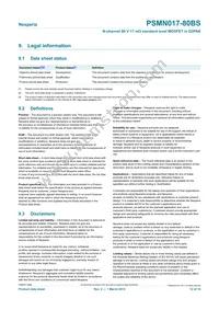 PSMN017-80BS Datasheet Page 12