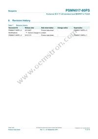 PSMN017-80PS Datasheet Page 11