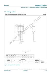PSMN018-100ESFQ Datasheet Page 10