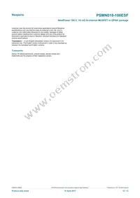 PSMN018-100ESFQ Datasheet Page 12