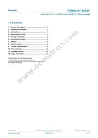 PSMN018-100ESFQ Datasheet Page 13