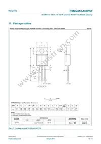 PSMN018-100PSFQ Datasheet Page 10