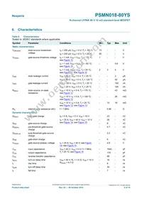 PSMN018-80YS Datasheet Page 6