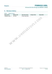 PSMN022-30BL Datasheet Page 11
