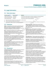 PSMN022-30BL Datasheet Page 12