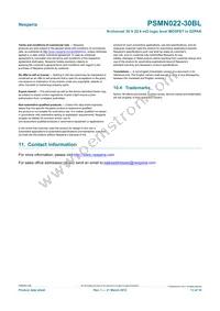 PSMN022-30BL Datasheet Page 13