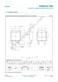 PSMN025-100D Datasheet Page 10