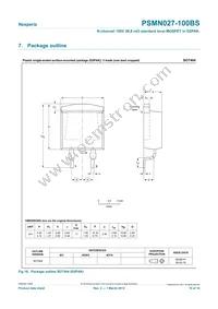 PSMN027-100BS Datasheet Page 10