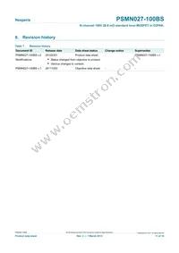 PSMN027-100BS Datasheet Page 11