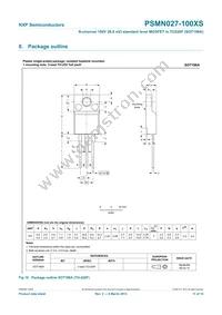 PSMN027-100XS Datasheet Page 12