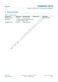 PSMN028-100YS Datasheet Page 12