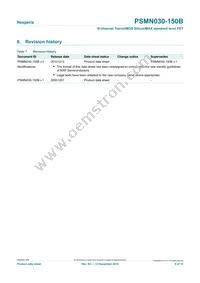 PSMN030-150B Datasheet Page 9