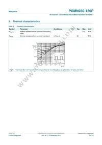 PSMN030-150P Datasheet Page 5