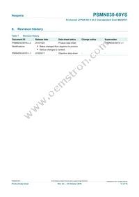 PSMN030-60YS Datasheet Page 12