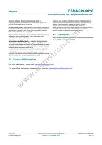 PSMN030-60YS Datasheet Page 14