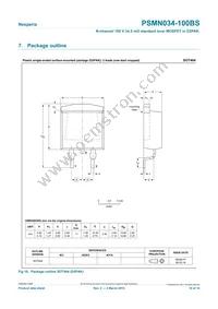 PSMN034-100BS Datasheet Page 10