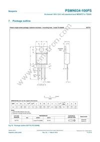 PSMN034-100PS Datasheet Page 11