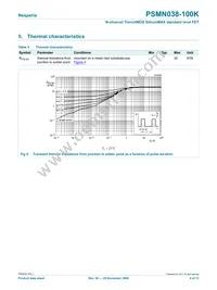 PSMN038-100K Datasheet Page 4