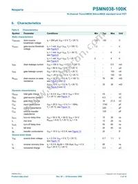 PSMN038-100K Datasheet Page 5