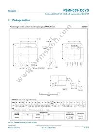 PSMN039-100YS Datasheet Page 11
