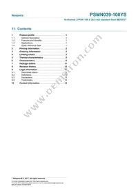 PSMN039-100YS Datasheet Page 15