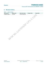 PSMN050-80BS Datasheet Page 11