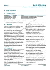 PSMN050-80BS Datasheet Page 12